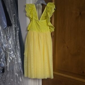 Yellow Kids Dress
